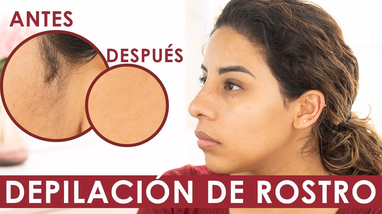 ¿Es bueno quitarse el pelo de la cara?