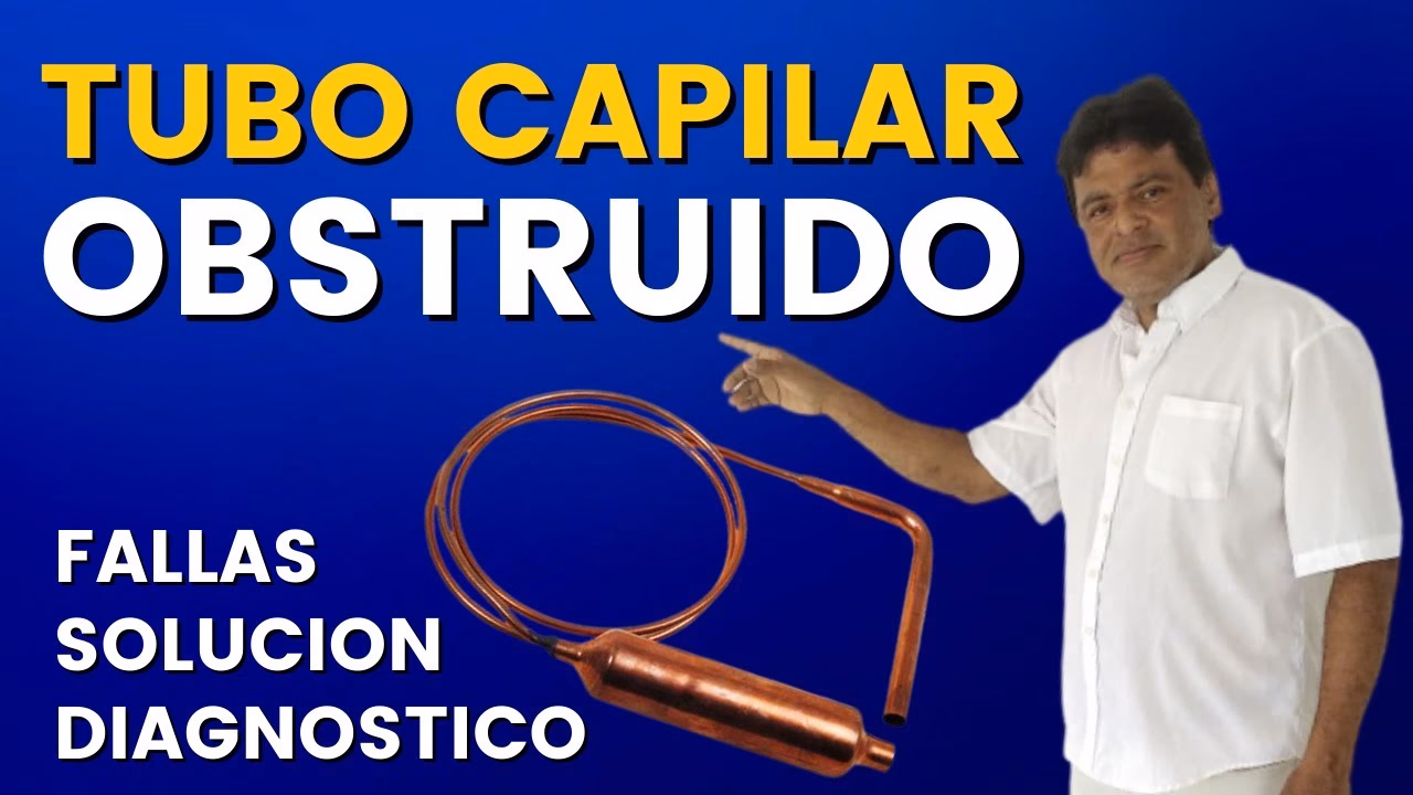 ¿Cuáles son los síntomas de un tubo capilar restringido?