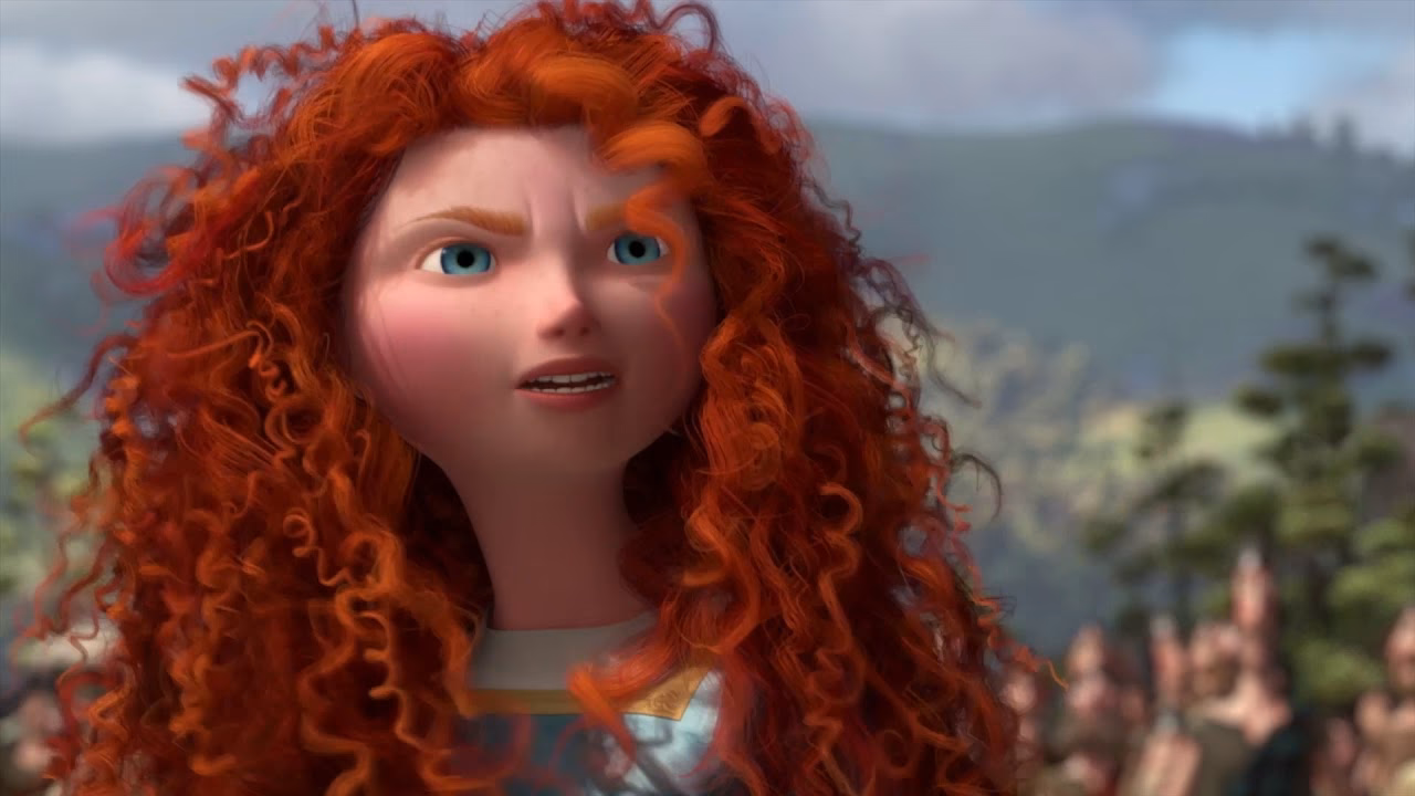 ¿Cuál es el personaje de Disney con el pelo largo?