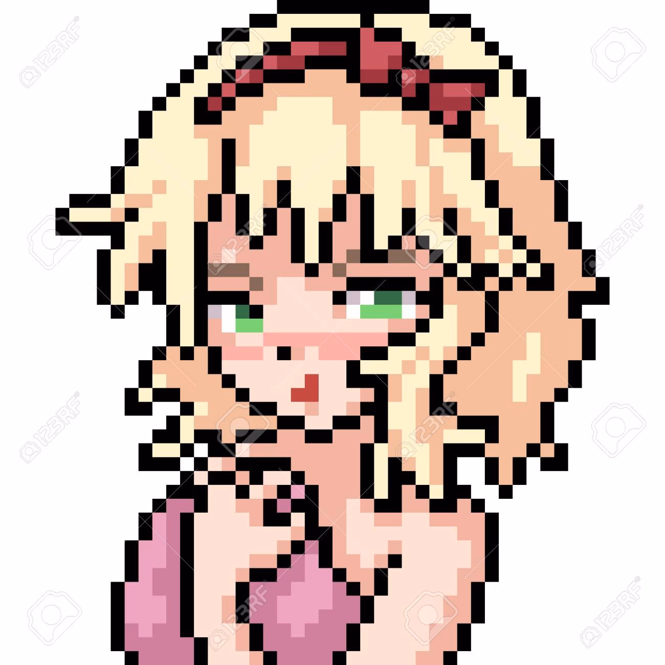 ¿Cómo dibujar personajes pixelados?