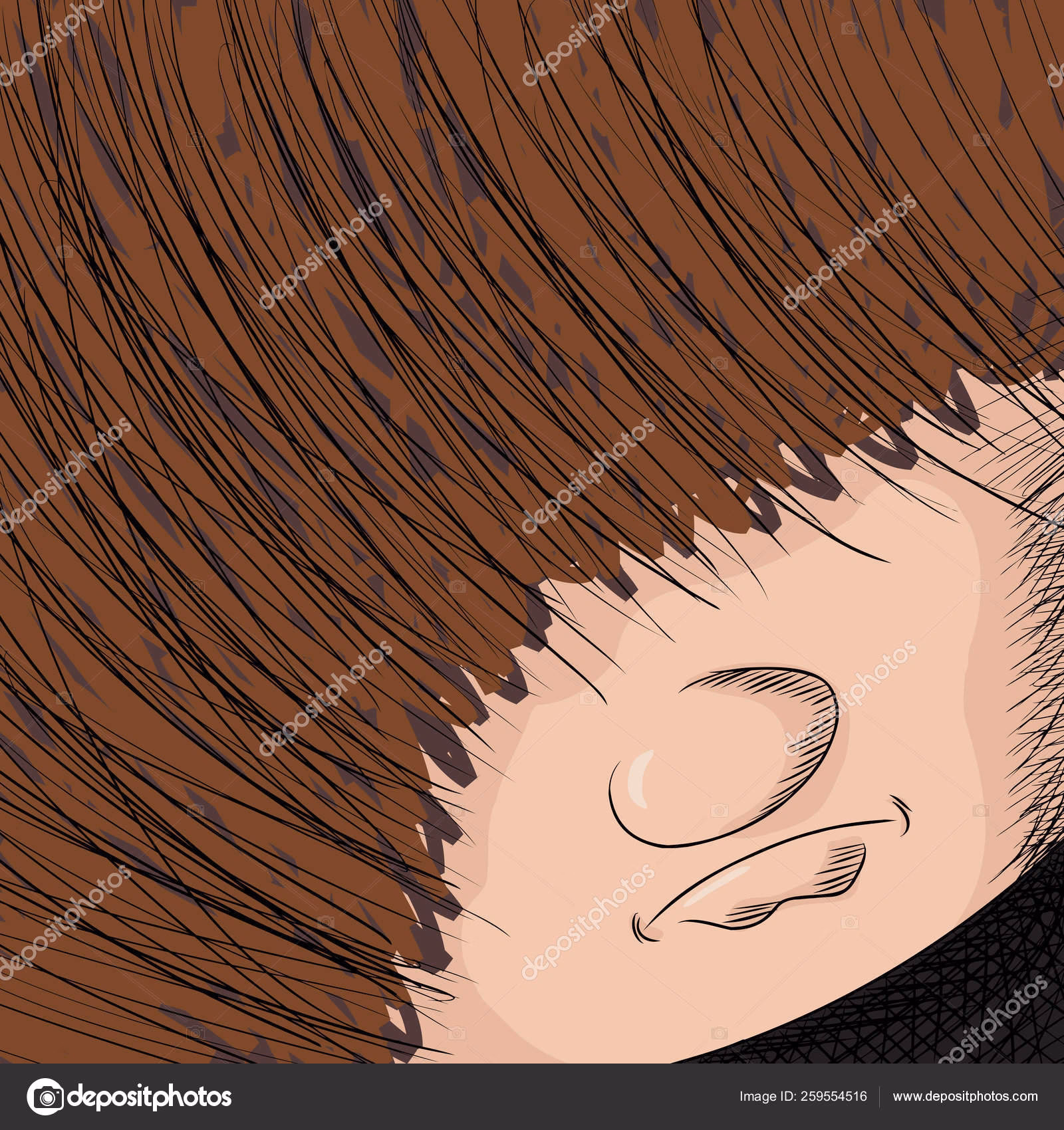 ¿Cómo evitar que el cabello cubra los ojos en los hombres?