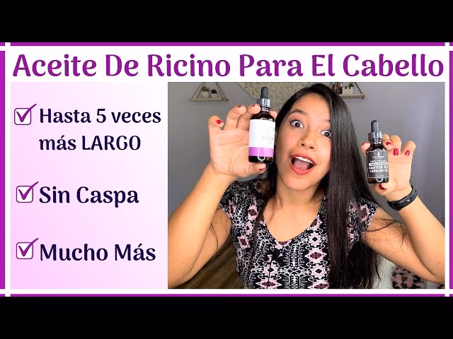 ¿Cuánto tarda en crecer el pelo con el aceite de ricino?