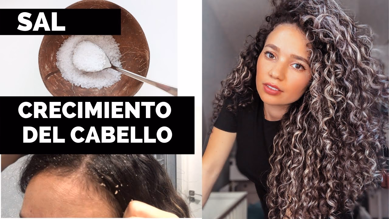 ¿Qué pasa si me echo agua con sal en el pelo todos los días?