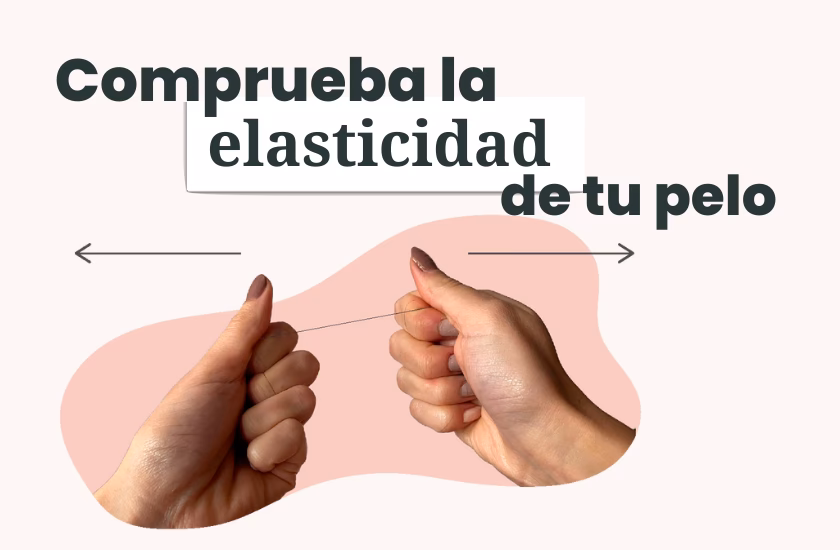 ¿Cómo hacer la prueba de elasticidad del cabello?