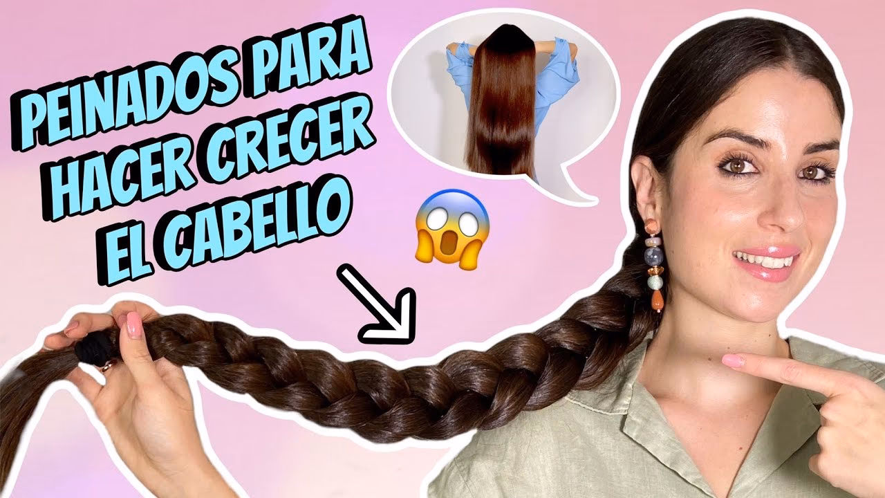 ¿Cómo crece el pelo amarrado o suelto?