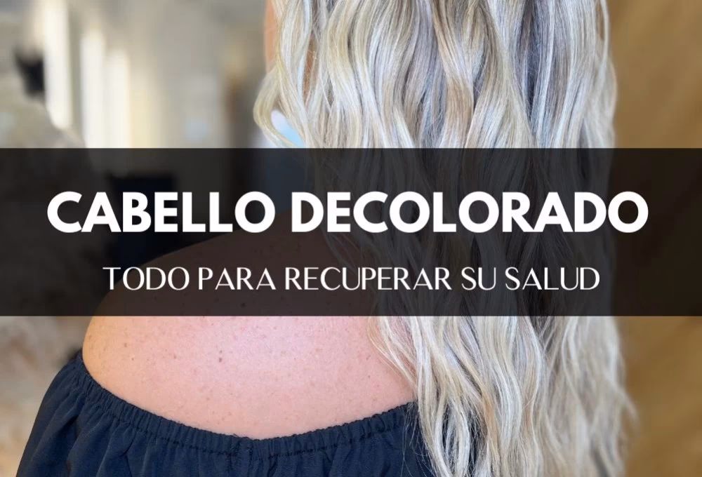 ¿Puede el cabello decolorado volver a su color original?