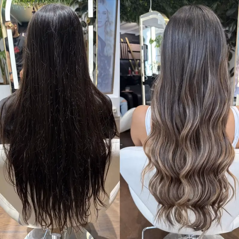 ¿Qué es mejor para las canas, tinte o mechas?