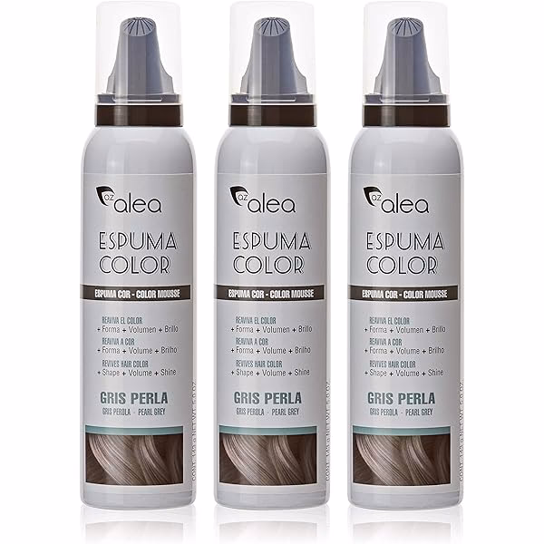 ¿Cómo utilizar la espuma coloreada para el cabello gris?