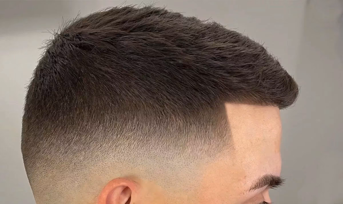 ¿Cómo se llama el estilo de degradado en el cabello?