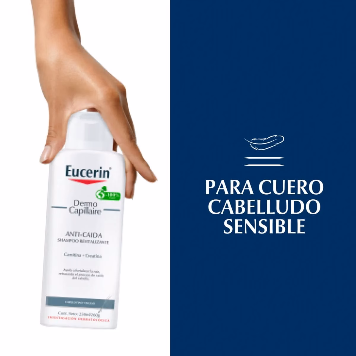 ¿Qué beneficios tiene el champú Eucerin?
