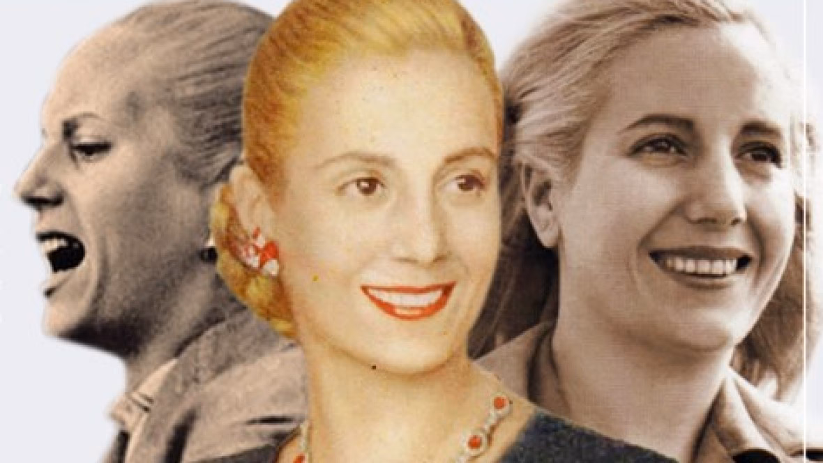 ¿Eva Perón se decoloró el cabello?