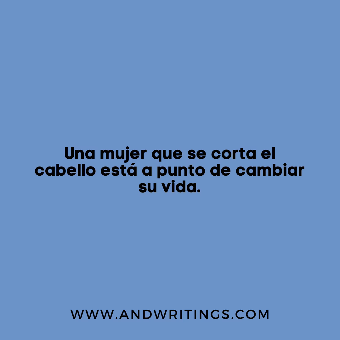 ¿Qué dicen de una chica que se corta el pelo?