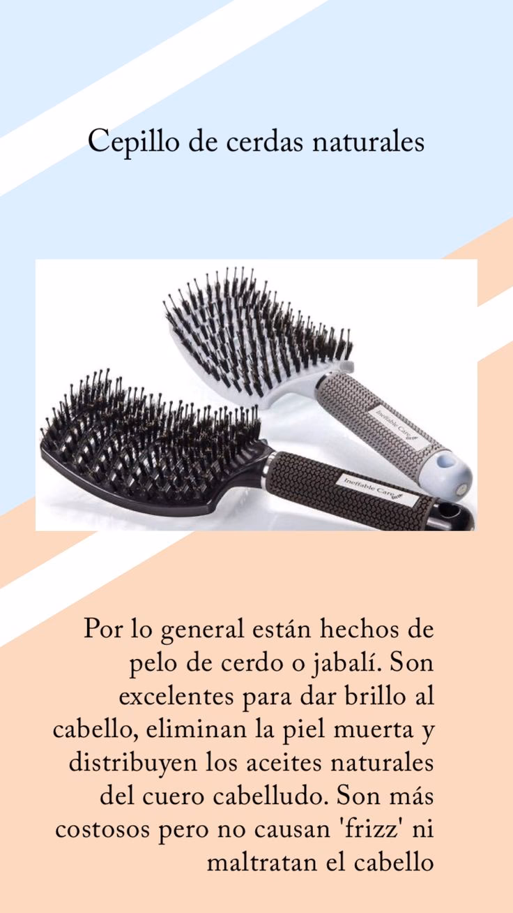 ¿Qué significa cepillo de pelo?