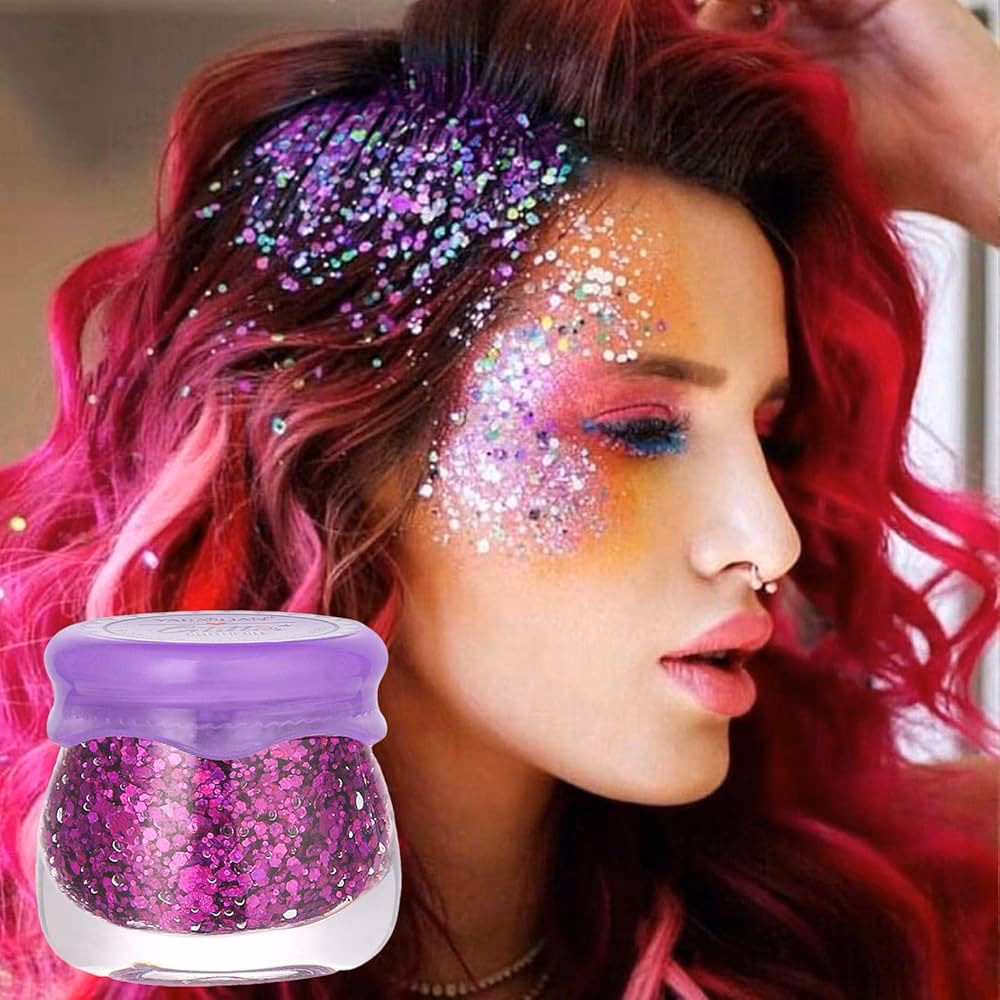 ¿Para qué se utiliza el gel de brillantina?