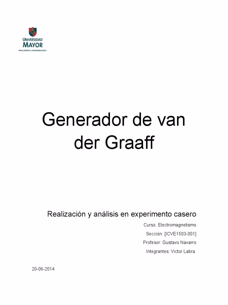 ¿Cómo actúa el generador Van de Graaff sobre el cabello?