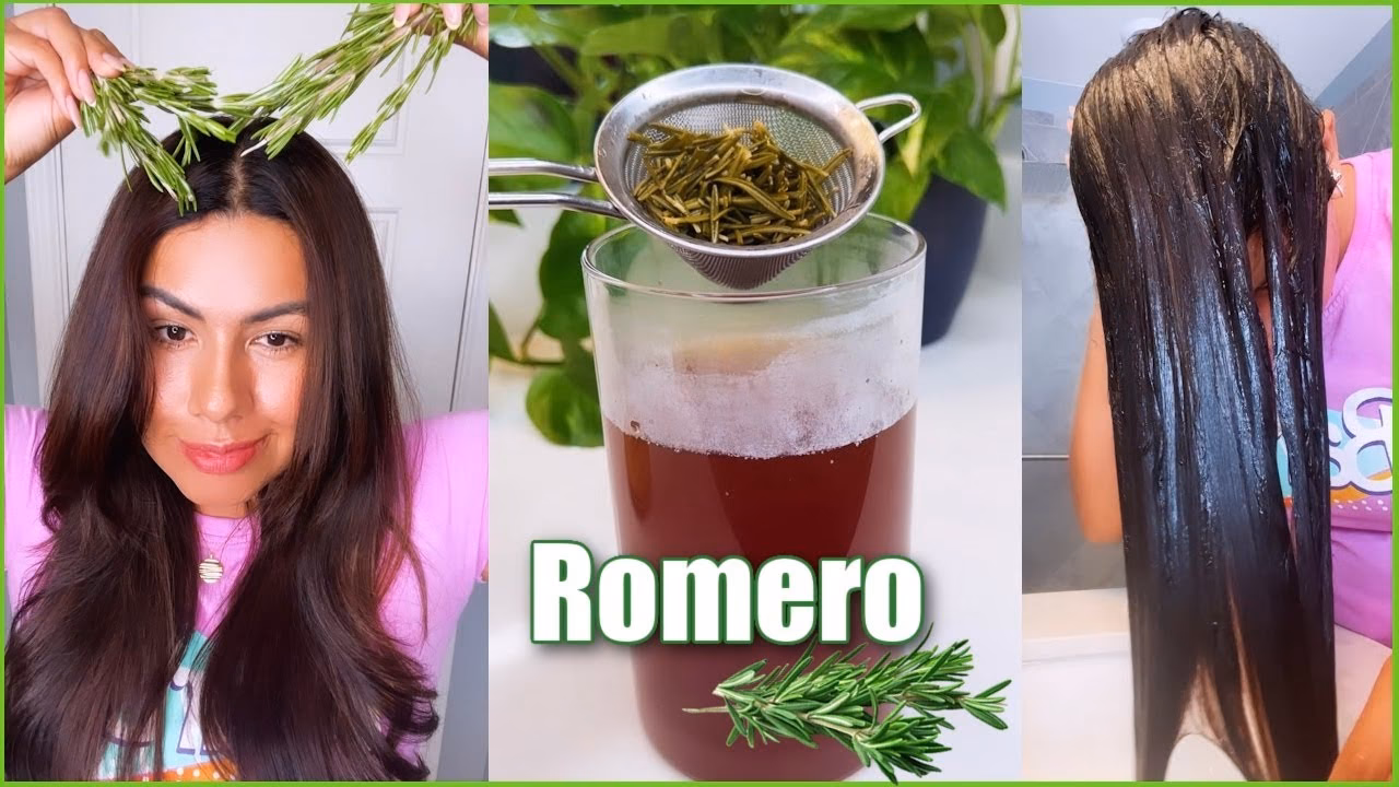 ¿Es necesario lavar el cabello después de aplicar agua de romero?
