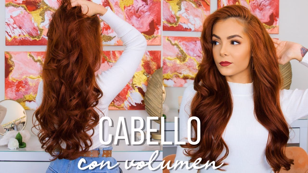 ¿Cómo añadir volumen al cabello alisado?