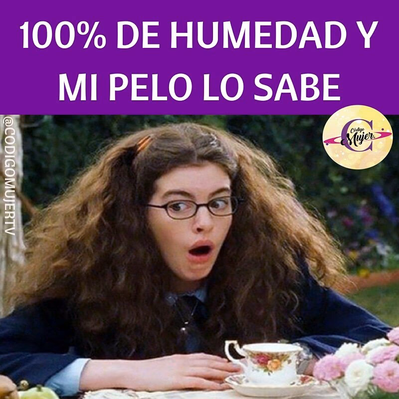 ¿Porque se riza el pelo con la humedad?