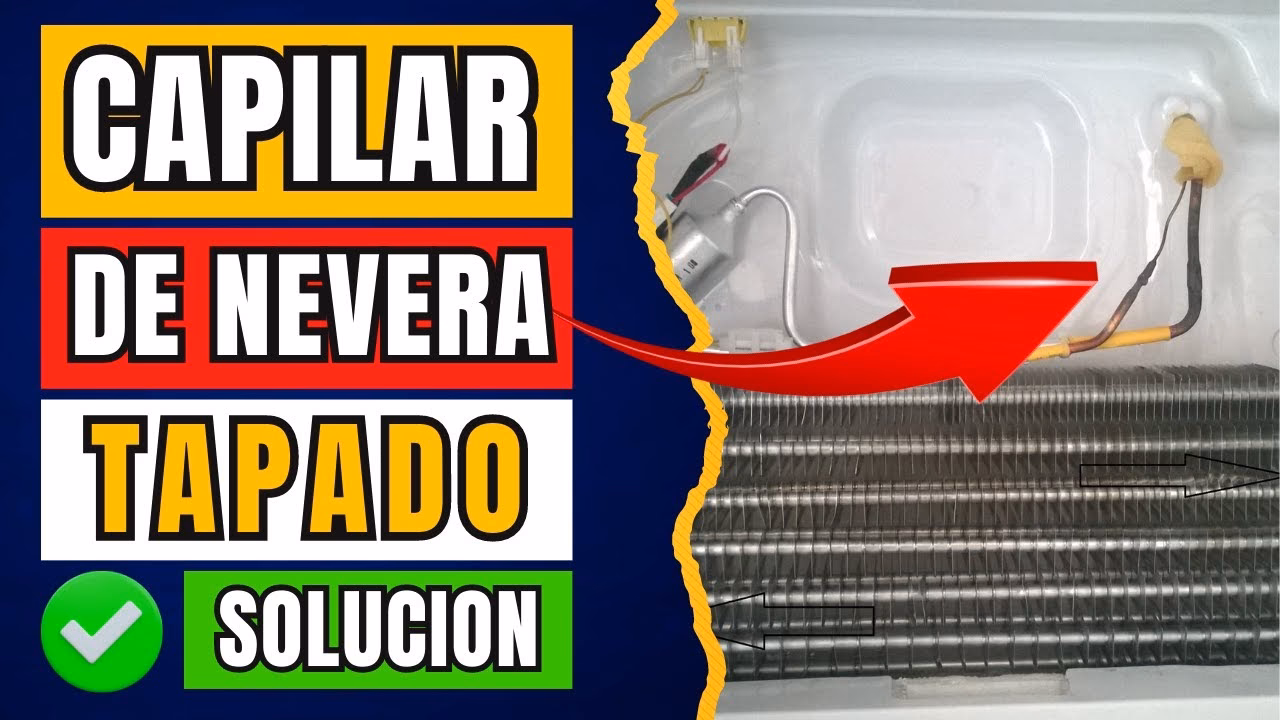 ¿Cómo puedo saber si mi tubo capilar está obstruido?