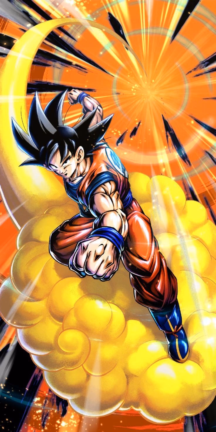 ¿Cómo se llama la nube amarilla de Goku?