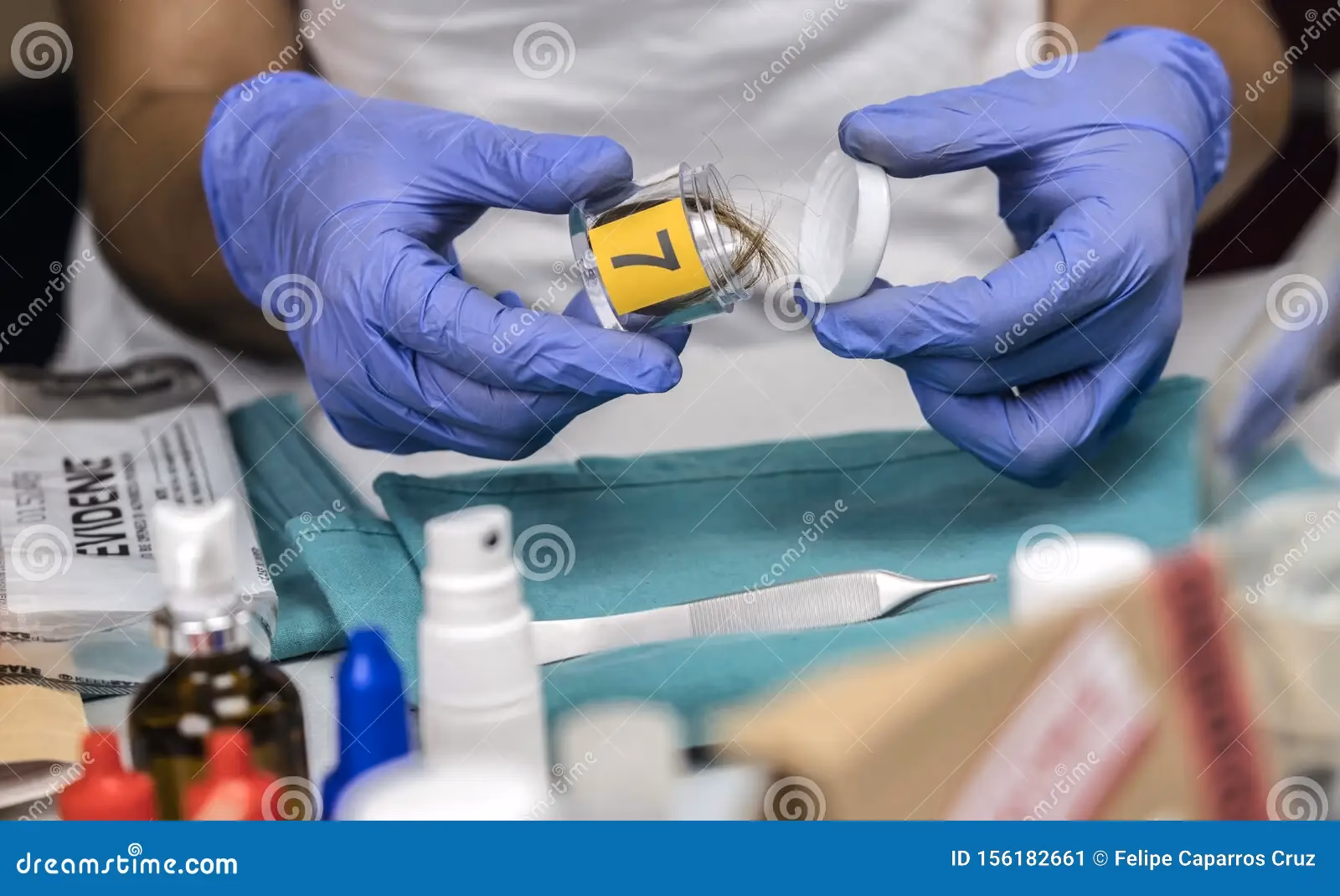 ¿Qué es un pelo en criminalística?