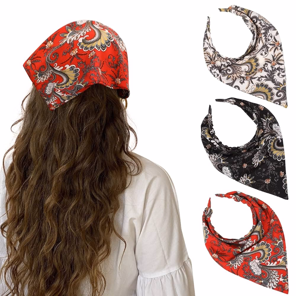 ¿Cómo usar las bandanas en el cabello?