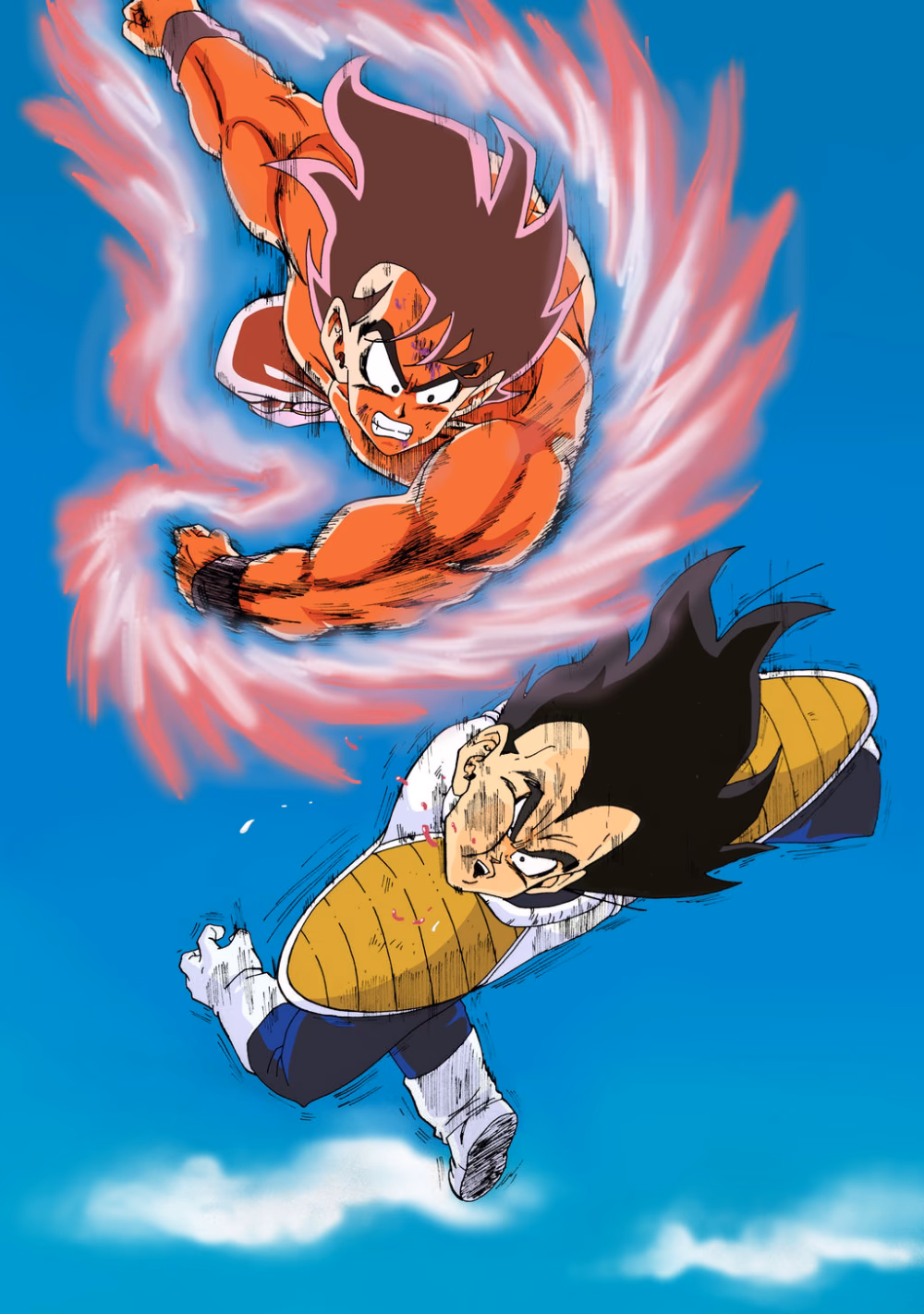 ¿Qué frase le dijo Goku a Vegeta?