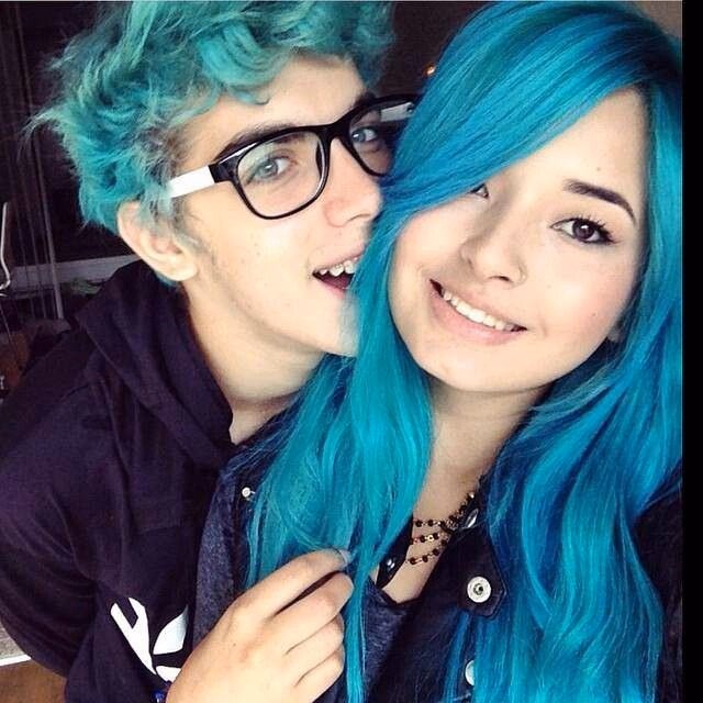 ¿Cómo se ve el color azul eléctrico?