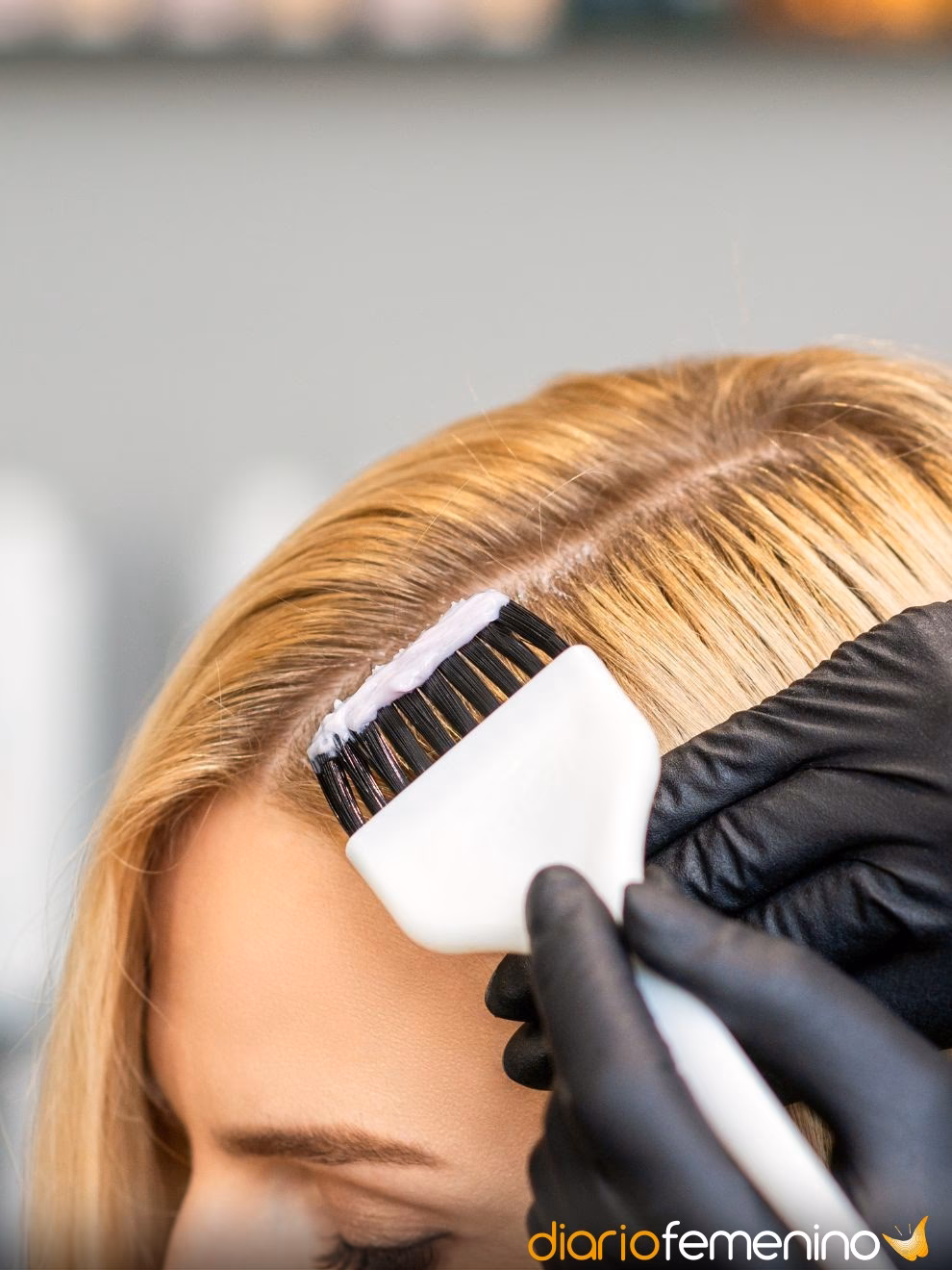 ¿Cuál es la regla en la coloración del cabello?