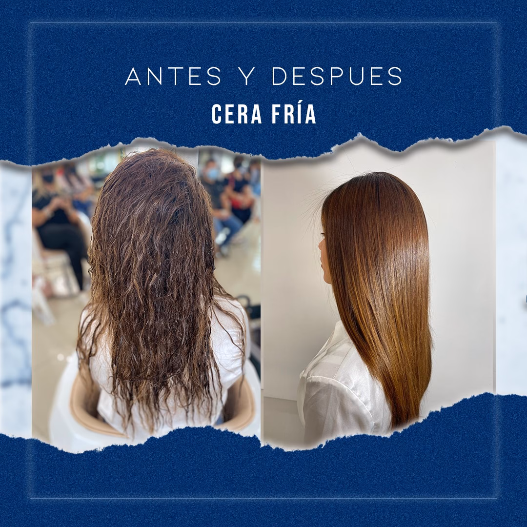 ¿Qué contiene la cera fría para el cabello?
