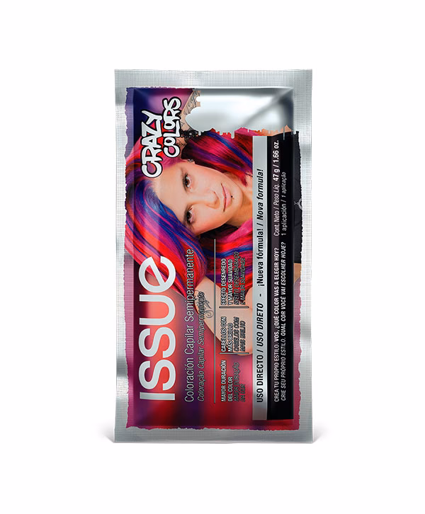 ¿Cómo se utiliza el tinte semipermanente para el cabello Crazy Color?