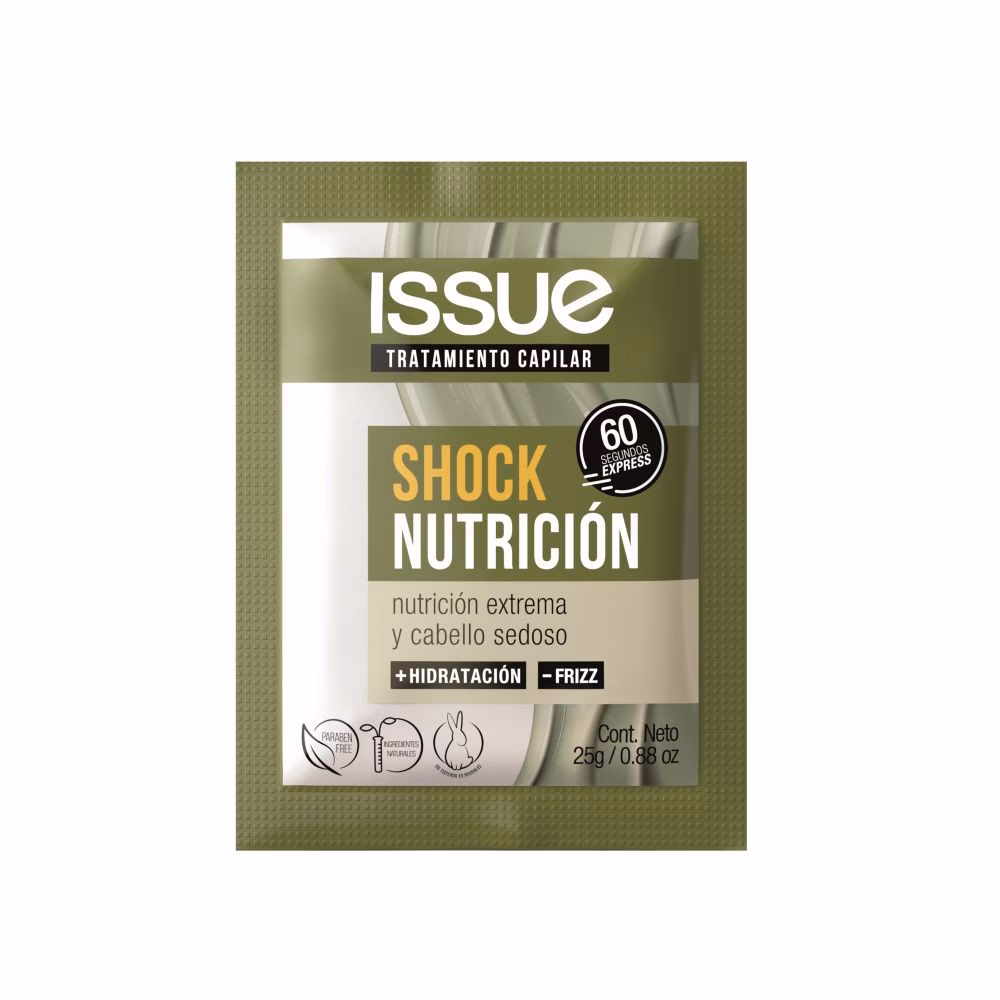 ¿Cómo se usa el tratamiento capilar Shock Nutrición de Issue?