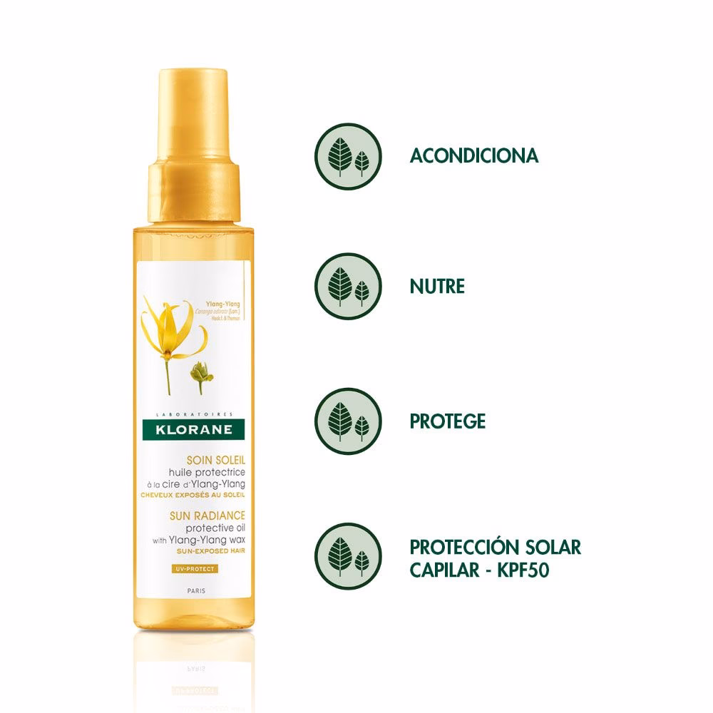 ¿Qué se puede usar en el cabello para protegerlo del sol?