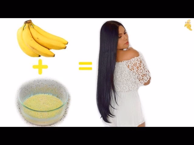 ¿Cómo utilizar el plátano para el crecimiento del cabello?