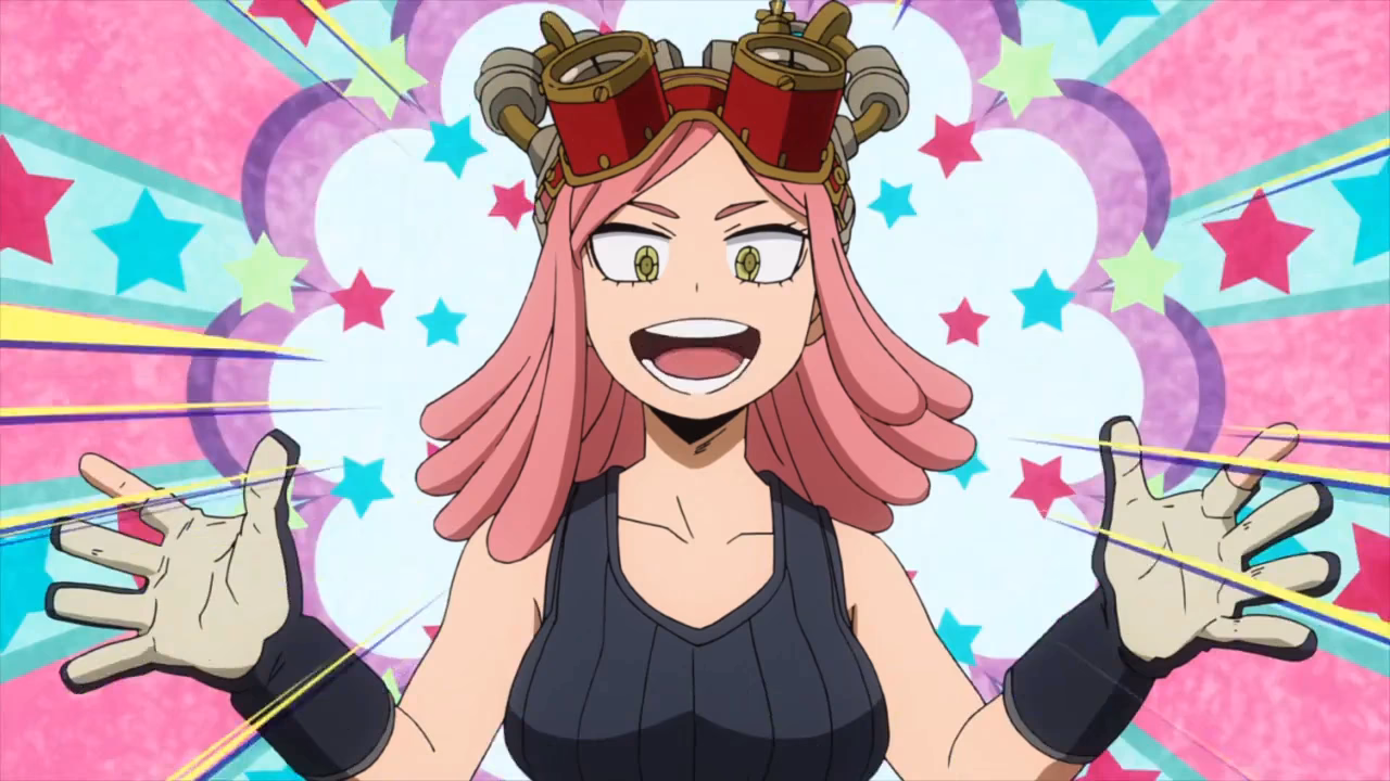 ¿Quién es la chica de cabello rosa en MHA?