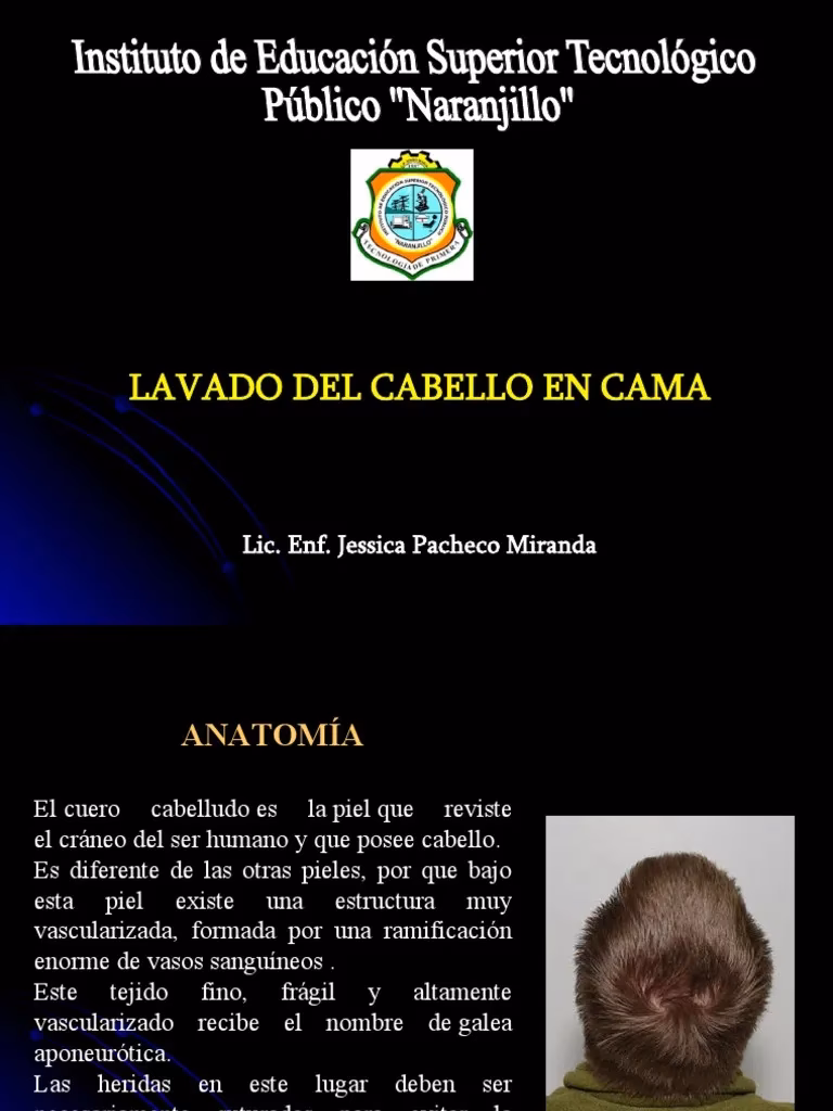 ¿Qué es el lavado de cabello en la cama?