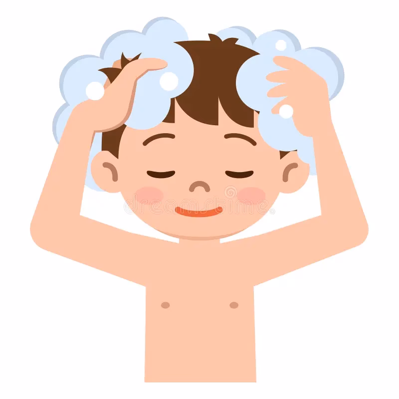 ¿Cómo lavarse el cabello para niños?