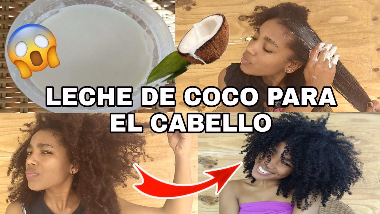 ¿Cómo utilizar la leche de coco para aumentar el crecimiento del cabello?