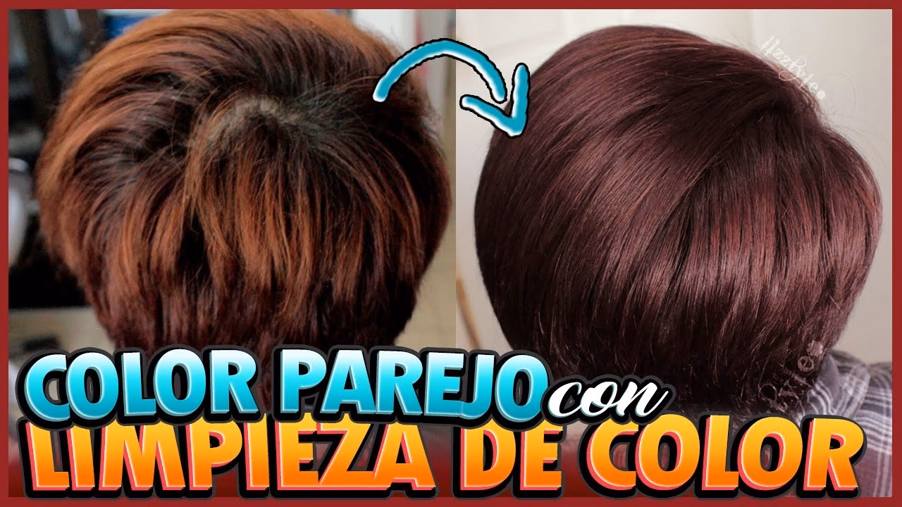 ¿Qué es un lavado de color en el cabello?