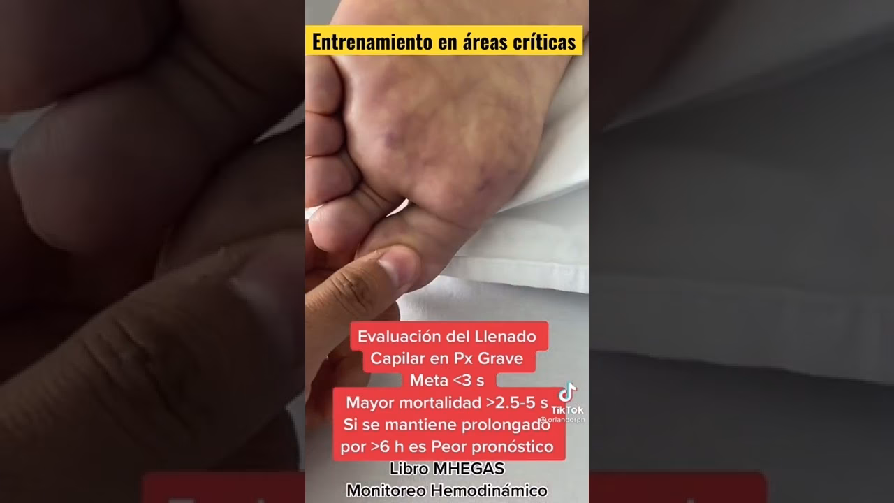 ¿Qué es la prueba de llenado capilar?