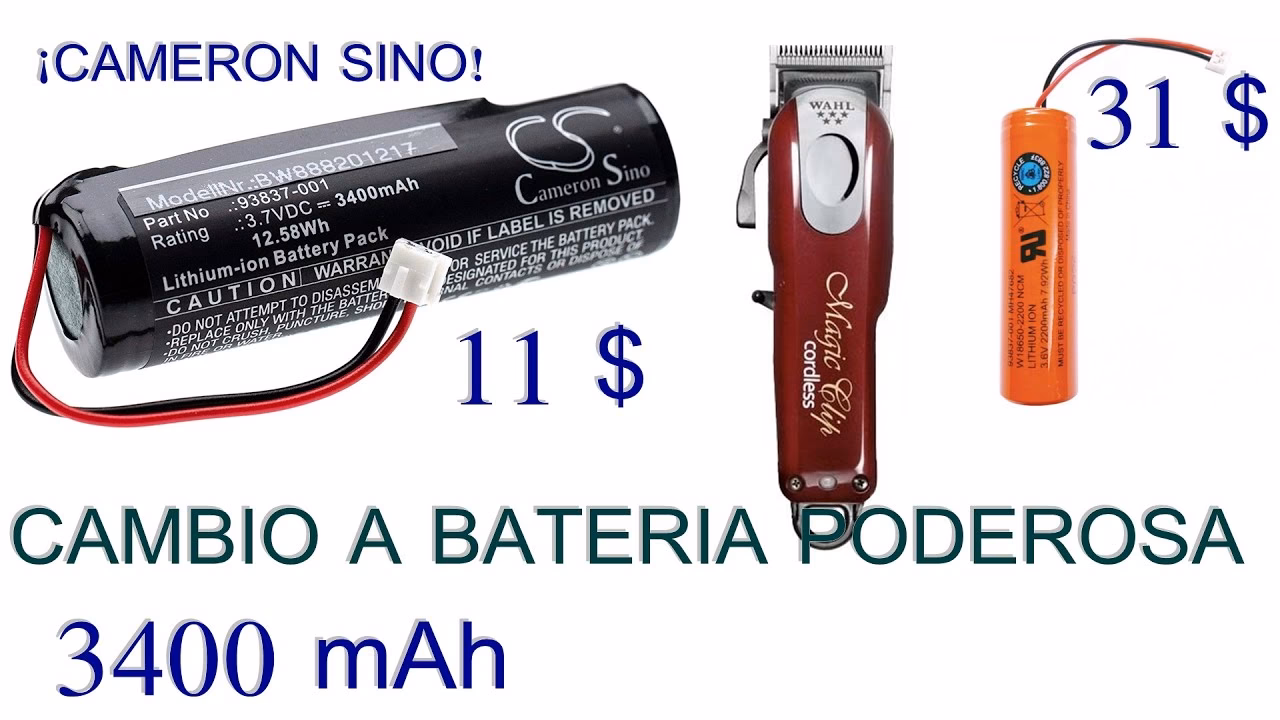 ¿Cuánto dura la batería de la Wahl Super Taper?