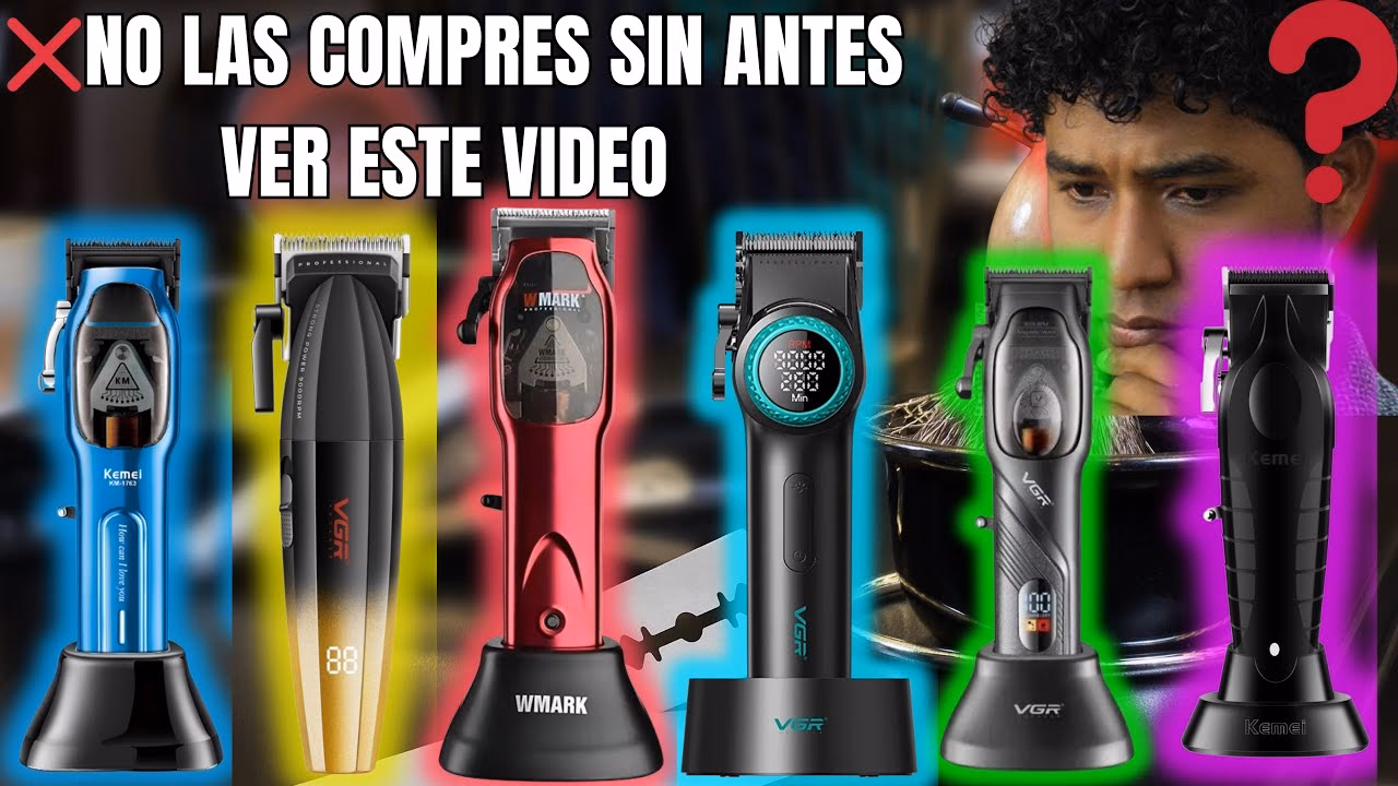 ¿Cuál es la mejor máquina para cortar cabello Kemei?