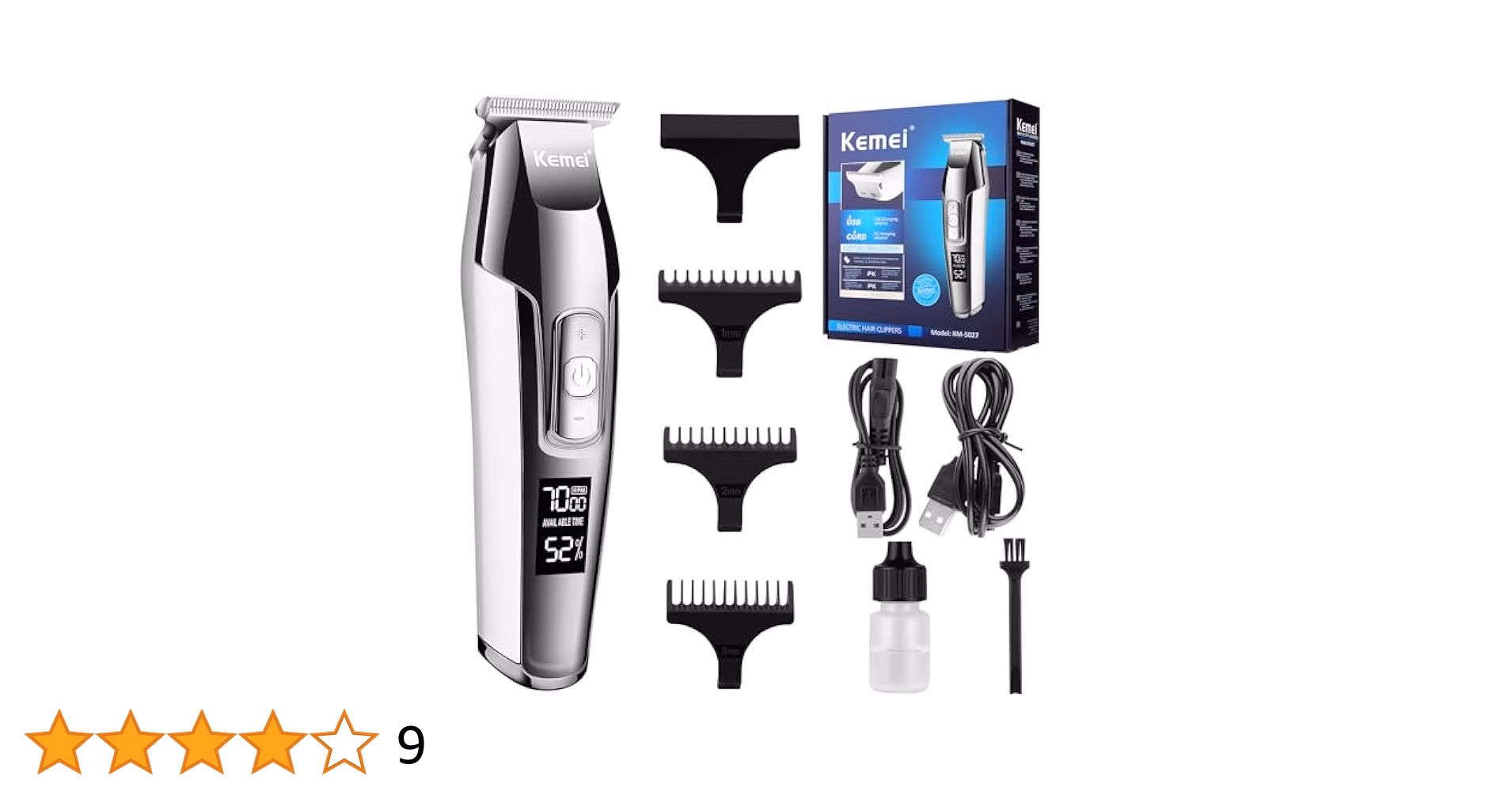 ¿Cuánto tarda en cargarse una máquina de cortar el pelo?