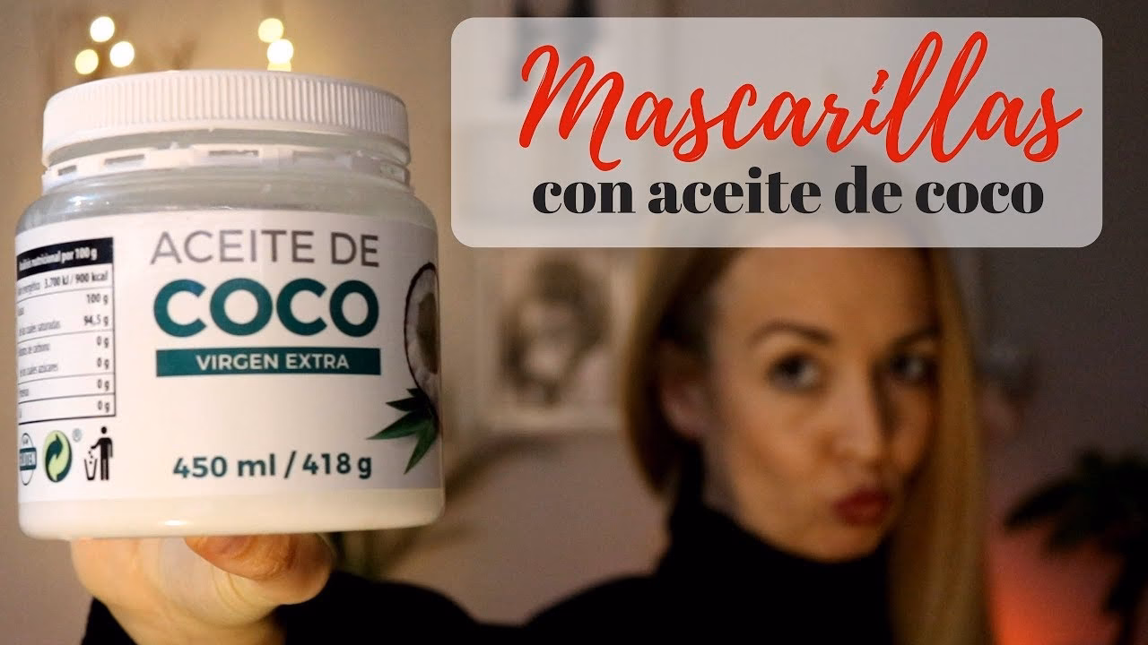¿Cómo hacer una mascarilla con aceite de coco para el cabello?