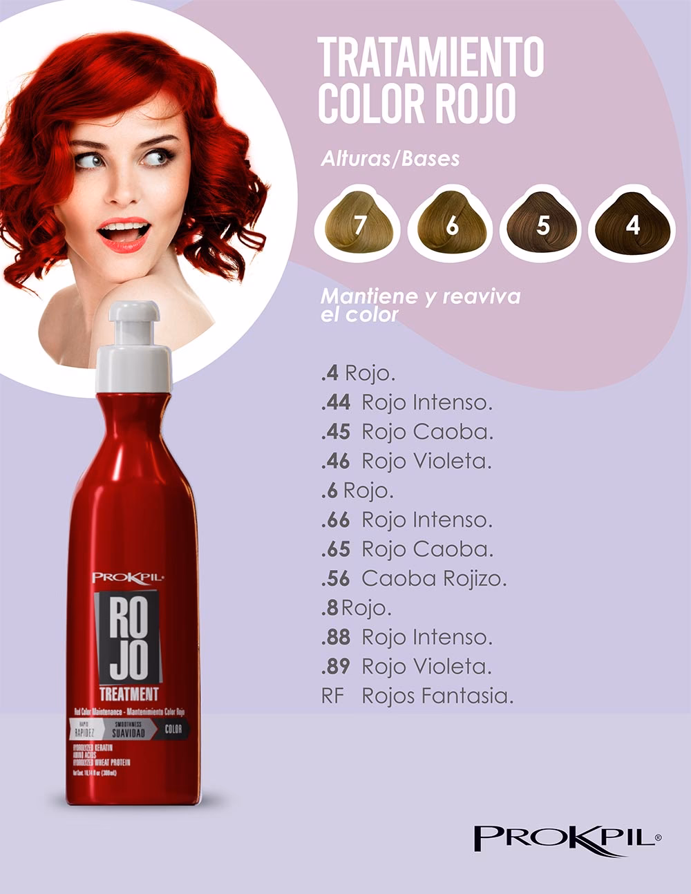 ¿Qué matizante usar para el cabello rojo?
