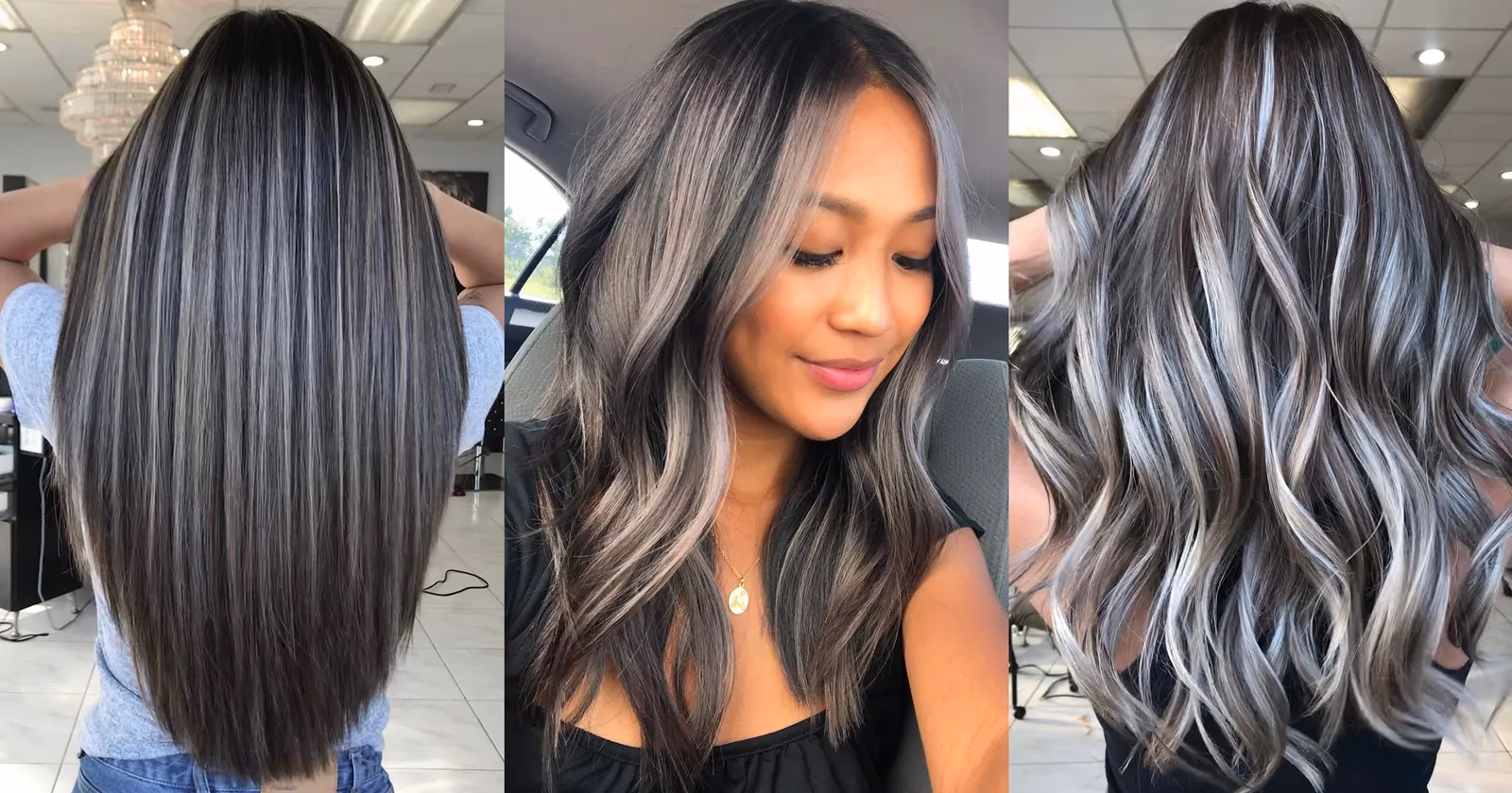 ¿Cuál es el mejor color para cubrir las canas del cabello negro?