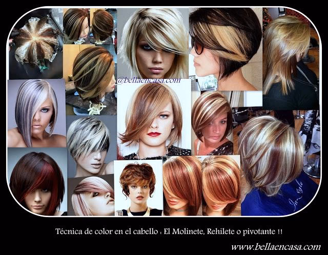 ¿Cuáles son los diferentes tipos de mechas para el cabello?