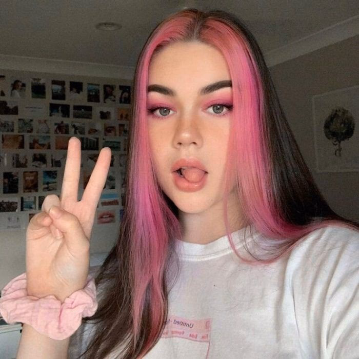 ¿Cómo se llaman las mechas gruesas en el cabello?