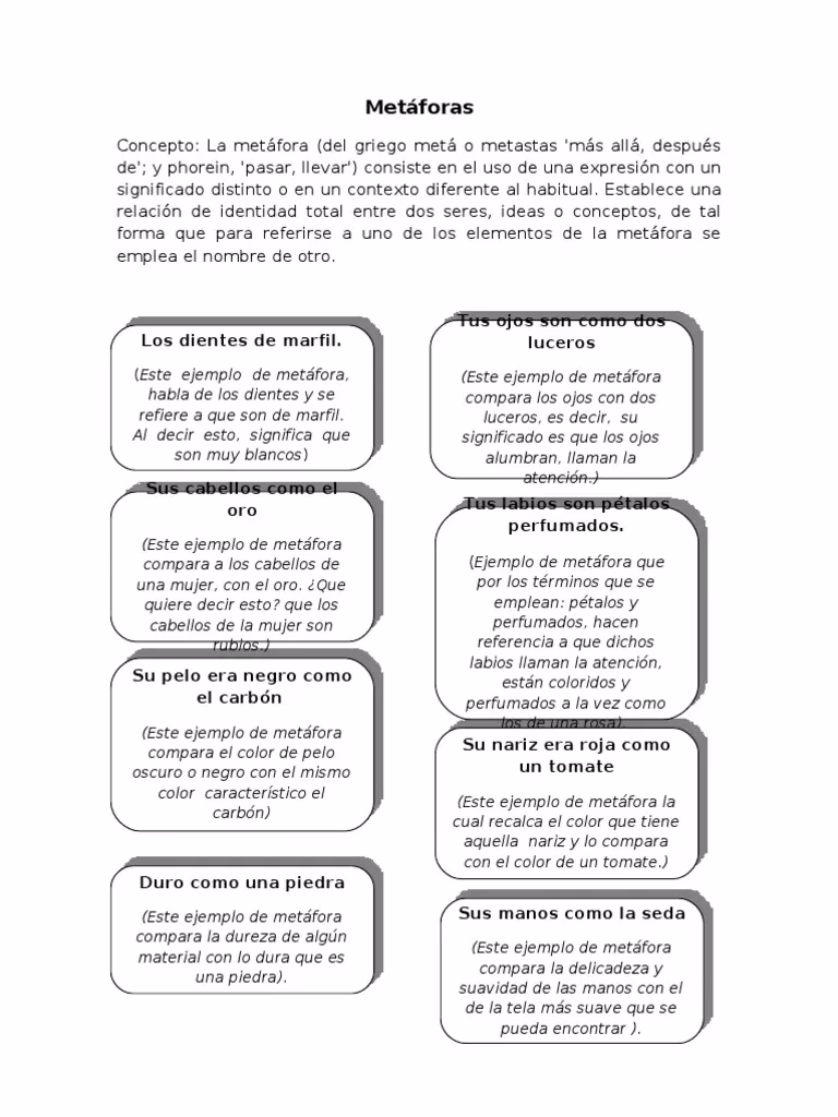 ¿Qué significa la metáfora del cabello?