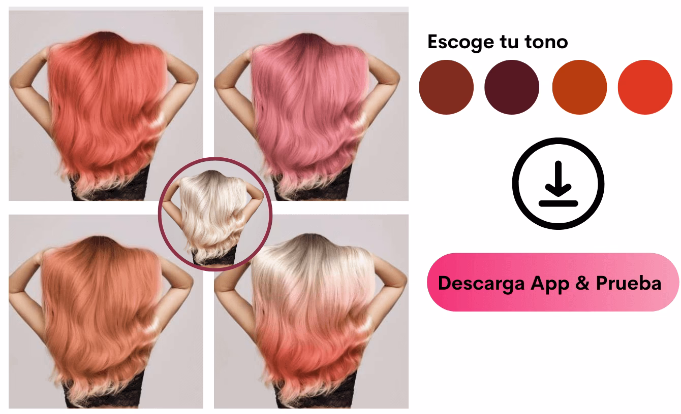 ¿Por qué salen cabellos rojizos?